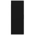 Armario de pared colgante negro 69,5x34x90