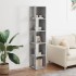 Mueble de esquina madera ingeniería gris hormigón