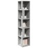 Mueble de esquina madera ingeniería gris hormigón