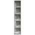 Mueble de esquina madera ingeniería gris hormigón