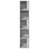 Mueble de esquina madera ingeniería gris hormigón