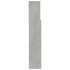 Mueble cabecero gris hormigón 180x19x103,5