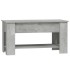 Mesa de centro madera de ingeniería gris hormigón 101x49x52