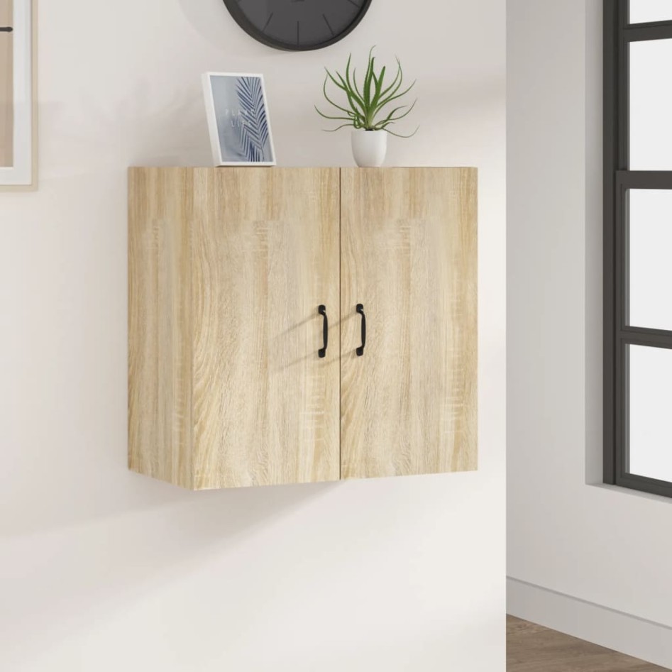 Armario de pared madera contrachapada roble Sonoma 60x31x60