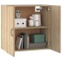 Armario de pared madera contrachapada roble Sonoma 60x31x60