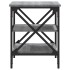 Mesas auxiliares 2 uds madera gris Sonoma 40x42x50