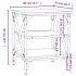 Mesas auxiliares 2 uds madera gris Sonoma 40x42x50