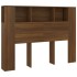 Mueble cabecero color roble marrón 140x18,5x104,5