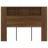 Mueble cabecero color roble marrón 140x18,5x104,5