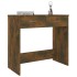 Escritorio de madera contrachapada roble ahumado 80x40x75