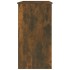Escritorio de madera contrachapada roble ahumado 80x40x75