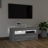Mueble de TV con luces LED gris Sonoma 90x35x40