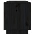 Mueble de TV de madera maciza de pino negro 74x34x40