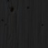 Mueble de TV de madera maciza de pino negro 74x34x40