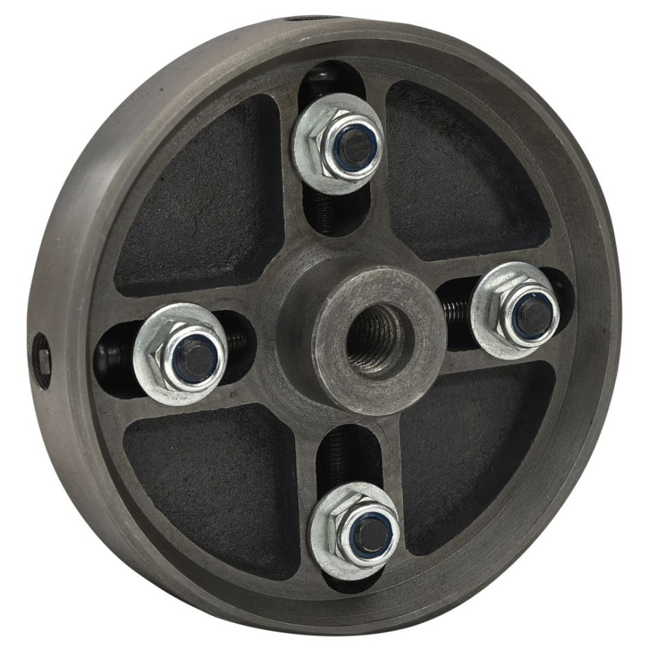 Mandril madera 4 mordazas con conexión M18 acero negro