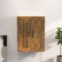 Armario colgante de pared roble ahumado 69,5x32,5x90