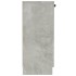 Aparador de madera contrachapada gris hormigón 60x30x70