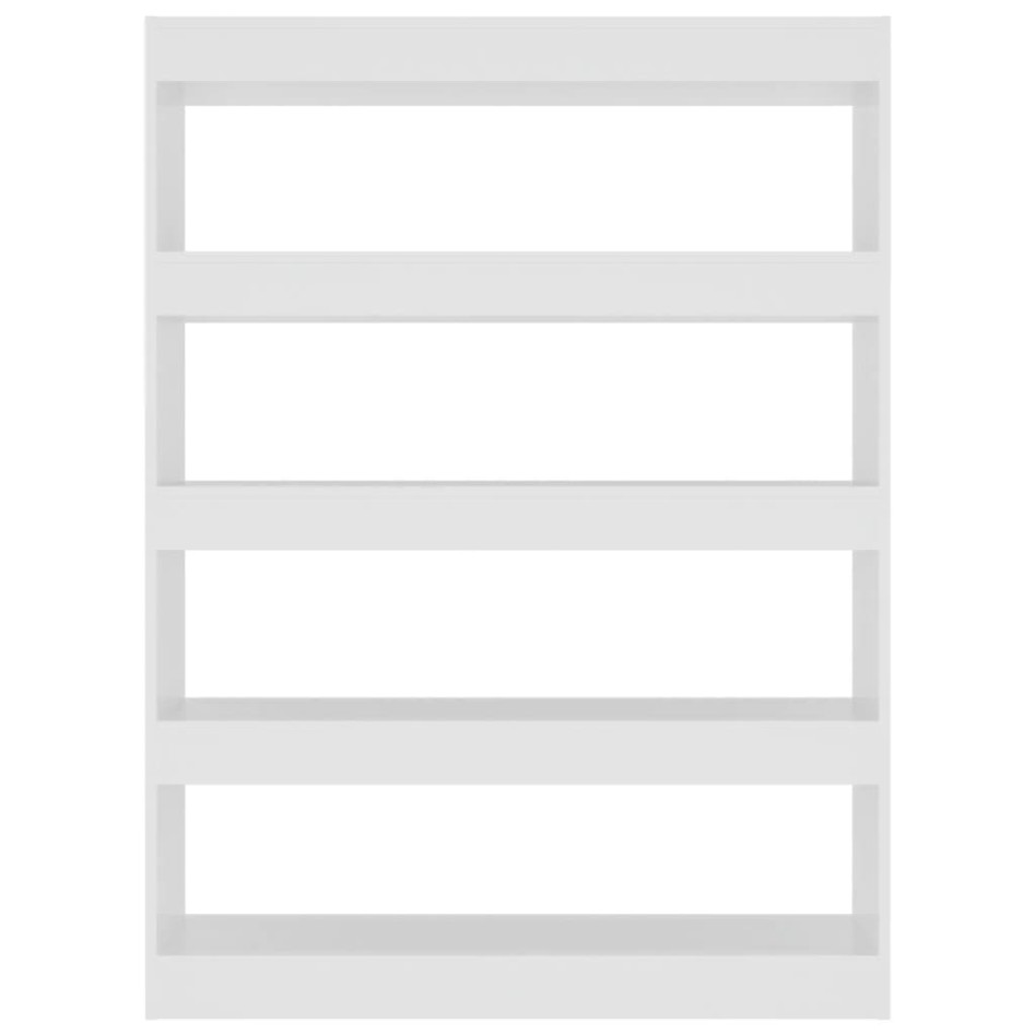 Estantería/divisor de espacios blanco 100x30x135