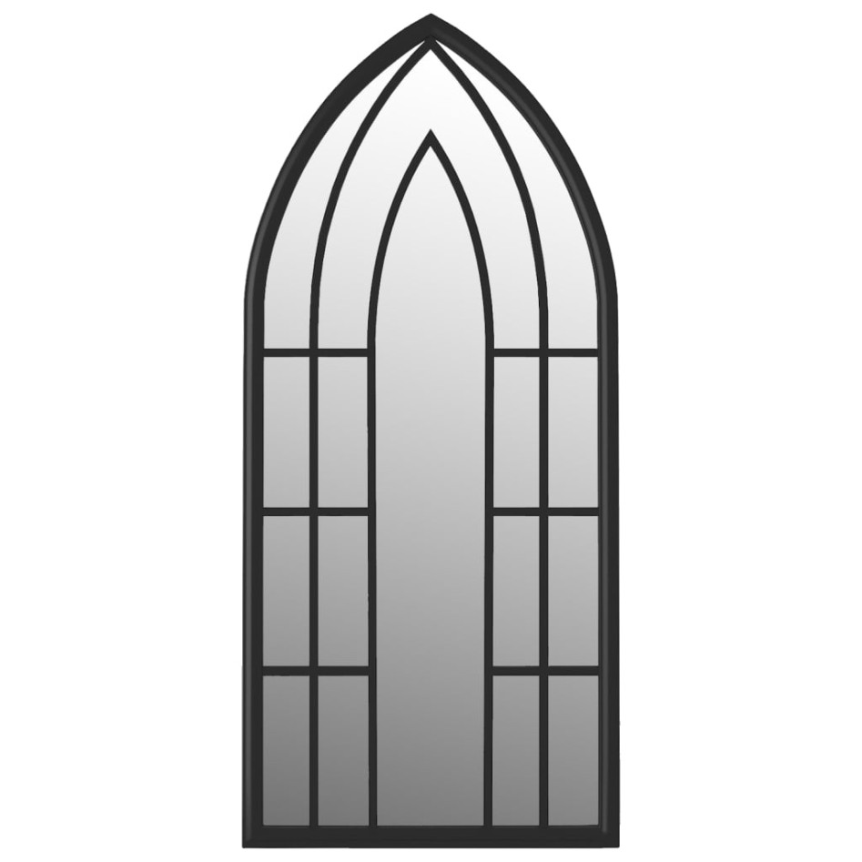 Espejo de hierro negro para uso interior 70x30