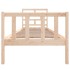 Estructura de cama madera maciza de pino 75x190