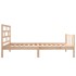 Estructura de cama madera maciza de pino 75x190