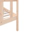 Estructura de cama madera maciza de pino 75x190