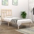 Estructura de cama sin colchón madera maciza de pino 90x190
