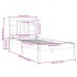 Estructura de cama  dmadera maciza de pino 90x200