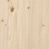 Estructura de cama sin colchón madera maciza de pino 90x200