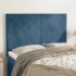 Cabeceros 4 unidades terciopelo azul oscuro 72x5x78/88