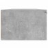 Armarios de pared 2 uds contrachapada gris hormigón 68x30x20