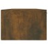 Armarios de pared 2 uds contrachapada roble ahumado 68x30x20