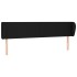 Cabecero de tela negro 183x23x78/88