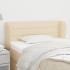 Cabecero de tela color crema 103x23x78/88