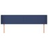 Cabecero de tela azul 203x16x78/88
