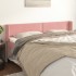 Cabecero de terciopelo rosa 203x16x78/88