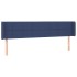 Cabecero de tela azul 183x16x78/88