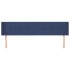Cabecero de tela azul 183x16x78/88