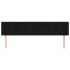 Cabecero de terciopelo negro 203x16x78/88