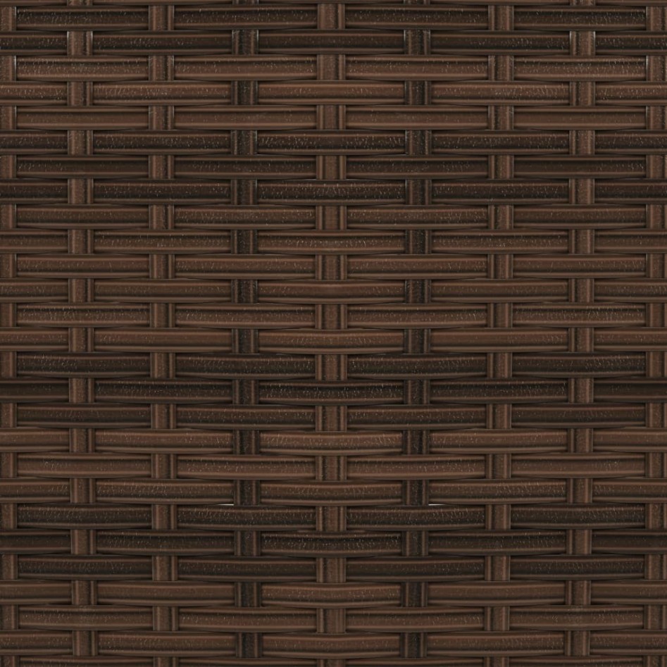 Juego de muebles de jardín 2 piezas ratán sintético