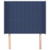 Cabecero con orejas de tela azul 83x16x118/128