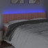 Cabecero con LED de terciopelo rosa 180x5x78/88