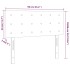 Cabecero con LED de terciopelo rosa 90x5x78/88