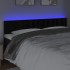 Cabecero con LED de terciopelo negro 200x5x78/88