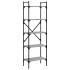 Librería de 5 estantes madera gris Sonoma 56x31,5x174