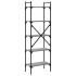Librería de 5 estantes madera gris Sonoma 56x31,5x174