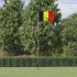 Mástil y bandera de Bélgica aluminio 5,55