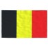 Mástil y bandera de Bélgica aluminio 5,55