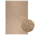Alfombra ZIZUR apariencia de yute interior y exterior 160x230