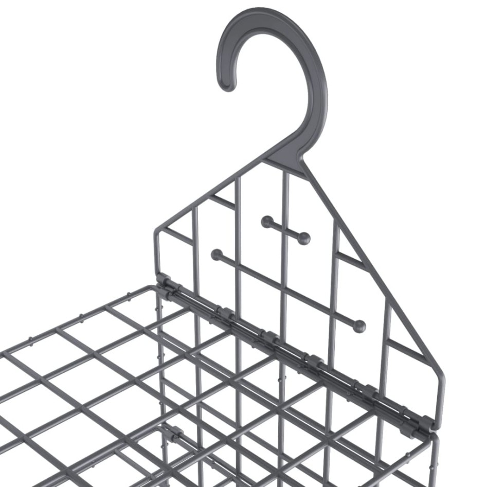 Estanterías colgantes para armario con 7 estantes 2